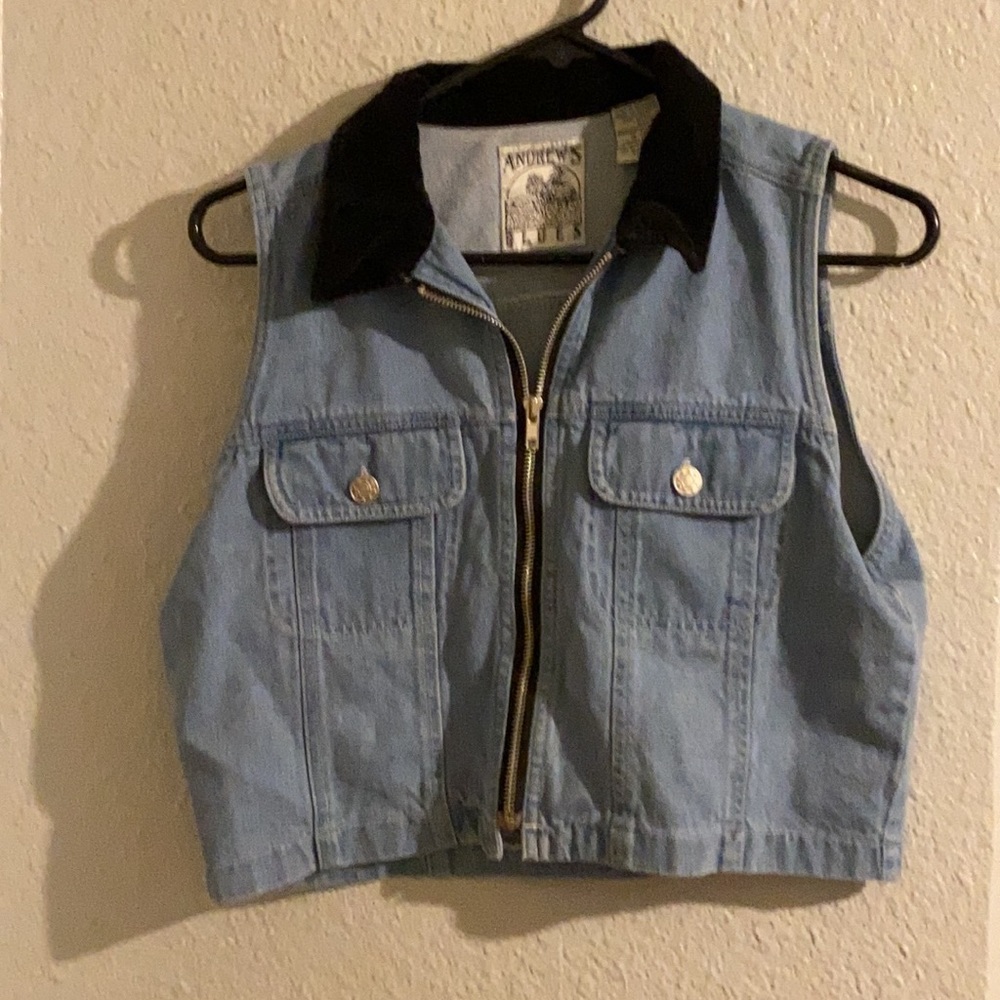VTG zip vest✨✨